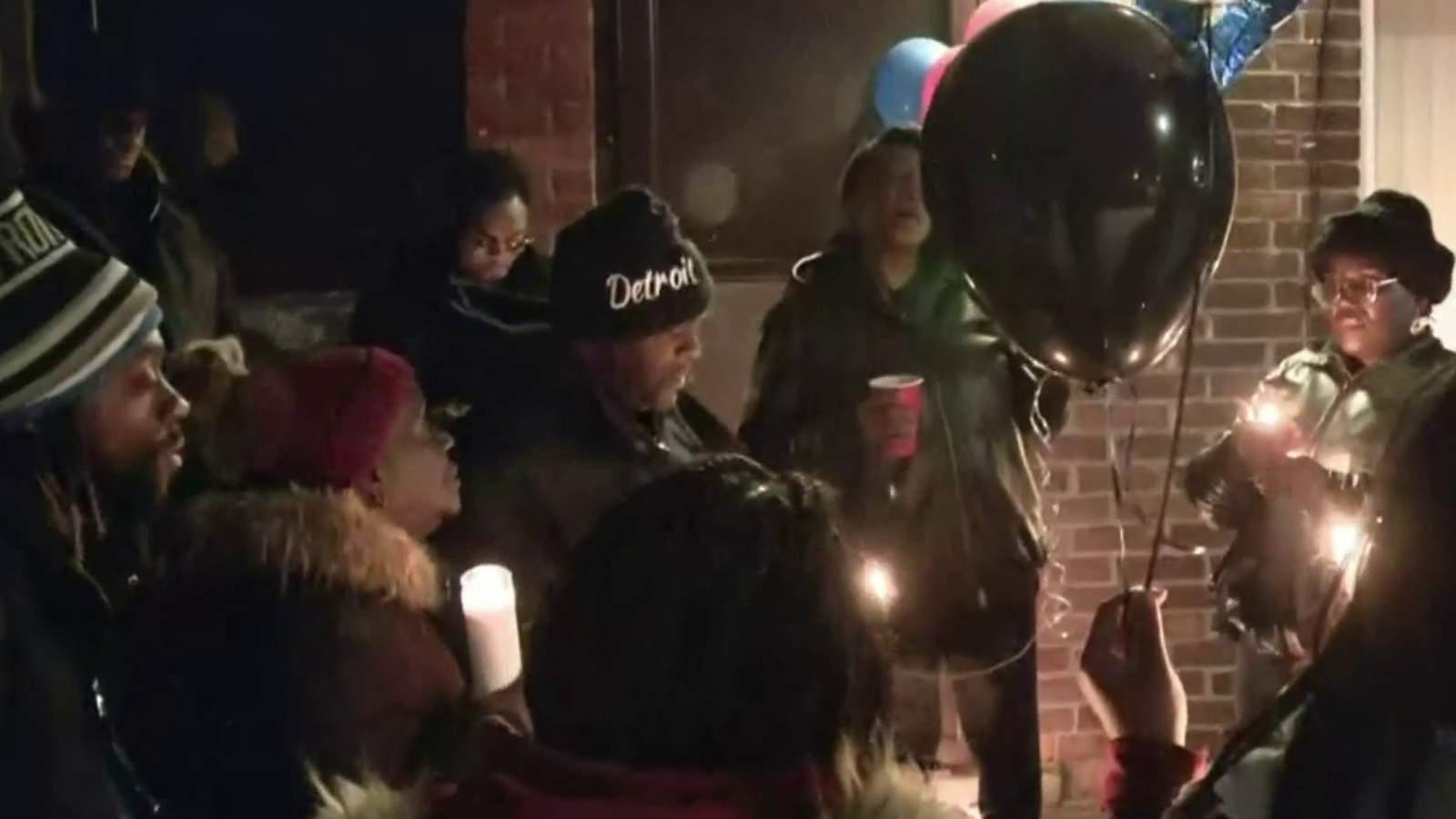 Vigil held for two people killed in River Rouge