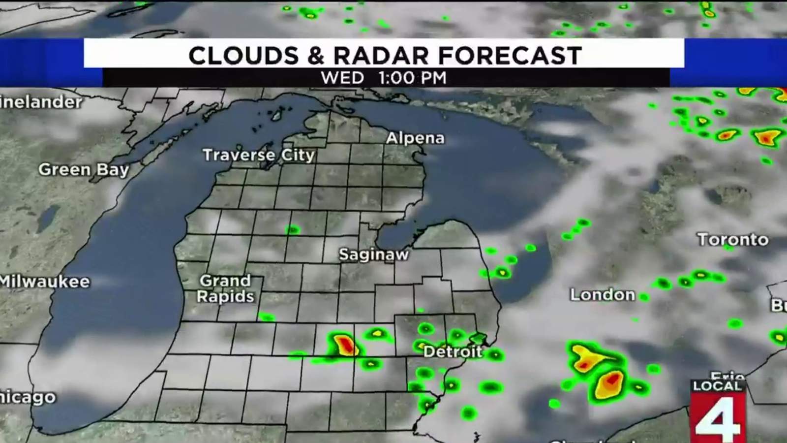 Metro Detroit weather: Storms for some, but not all