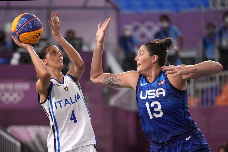 U.S. women’s 3x3 basketball undefeated, punch ticket to Olympic semifinals