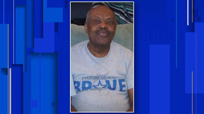 Detroit police search for missing 76-year-old blind man