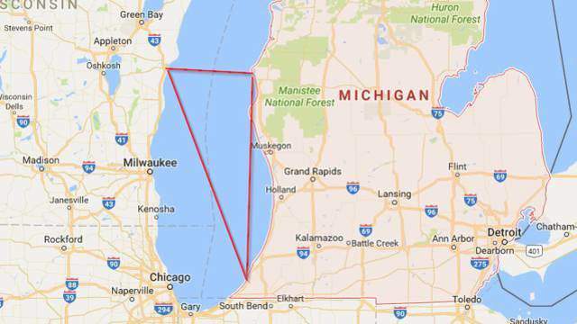 🔒 The Bermuda Triangle of the Great Lakes: The Lake Michigan Triangle