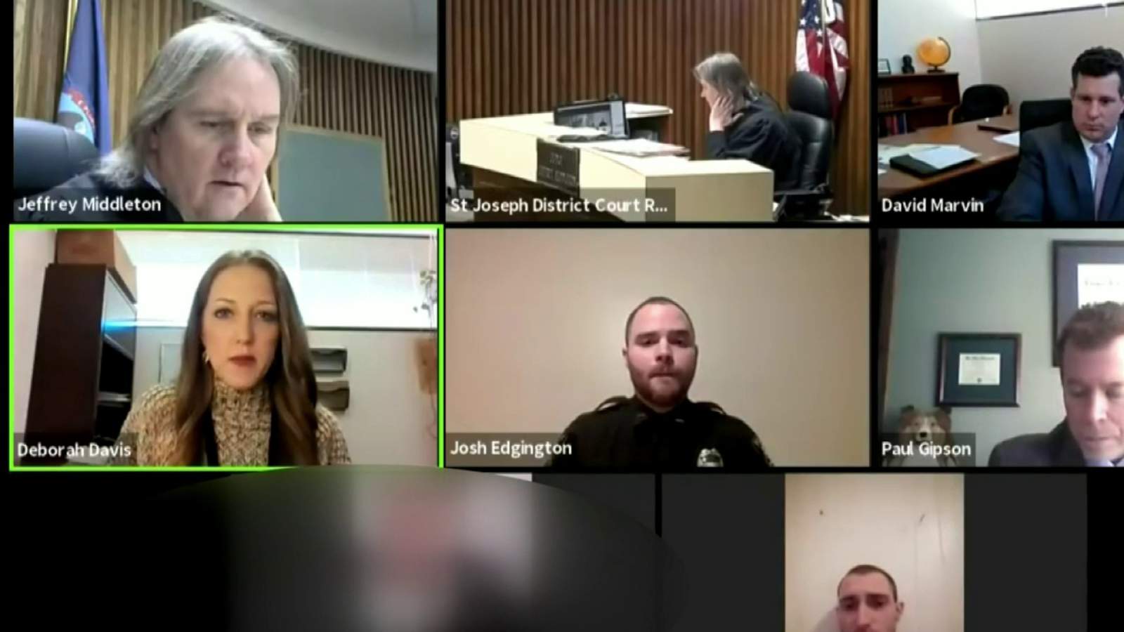 Prosecutor catches alleged abuser in victim’s home during virtual Michigan court hearing