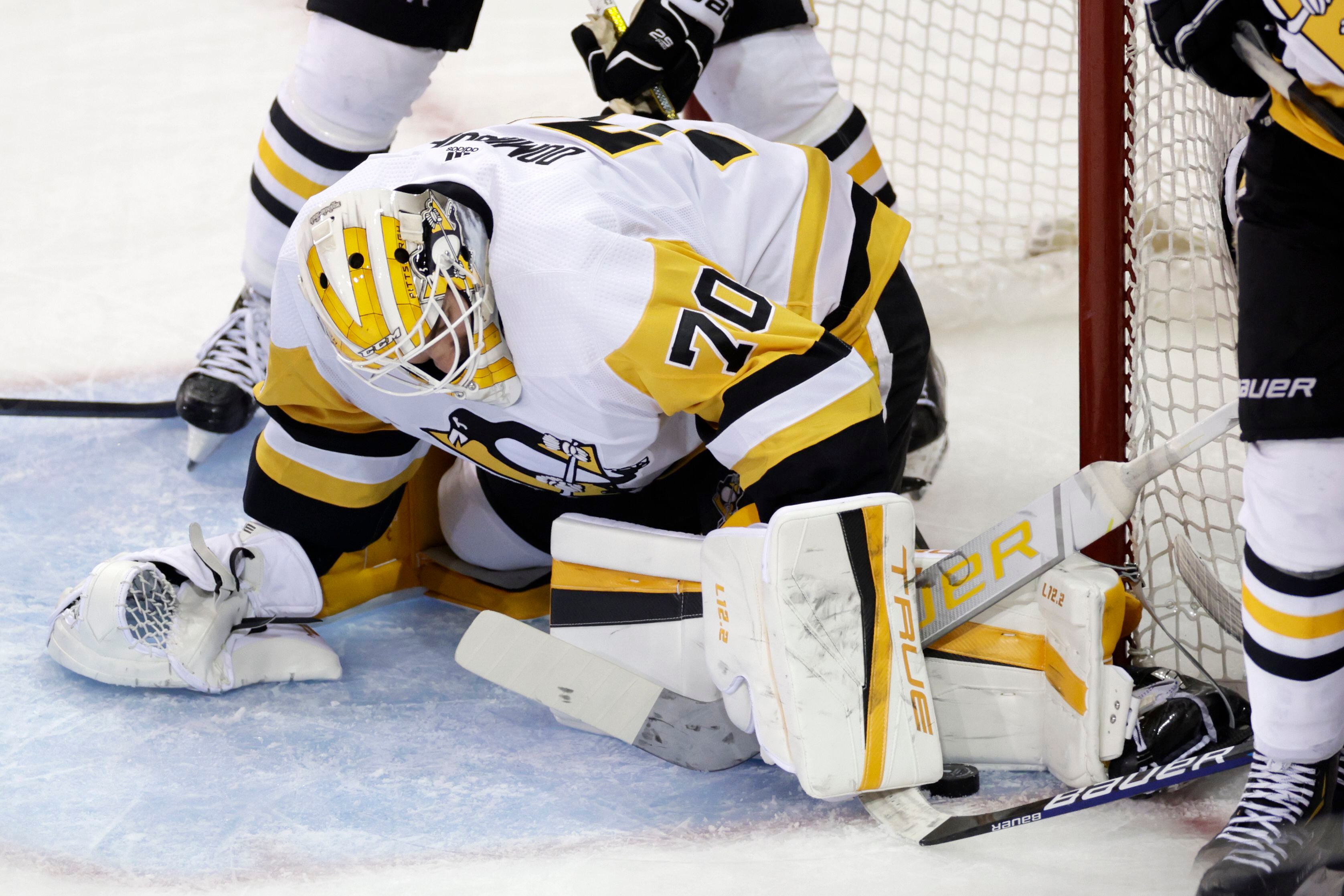 Penguins' Louis Domingue Is a Backup Turned NHL Playoffs Star