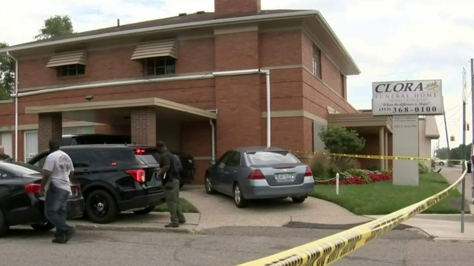 Man killed outside of funeral home on Detroit's west side