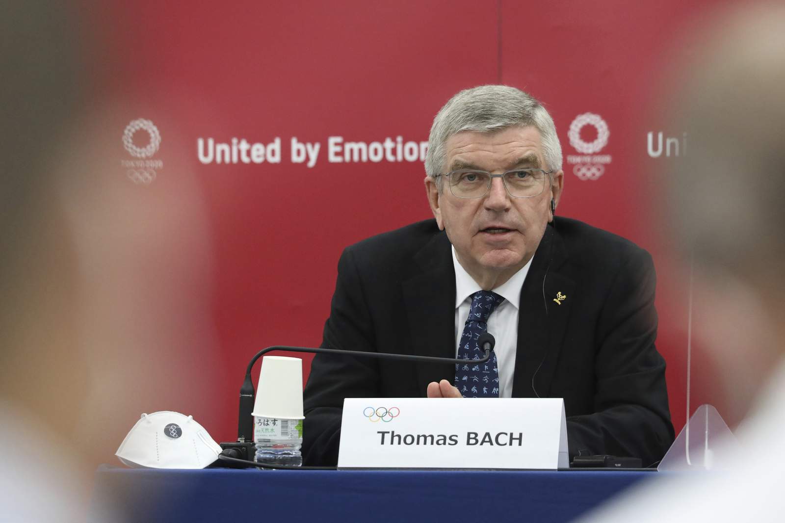 Bach: Athletes taking vaccine not just 'individual' decision