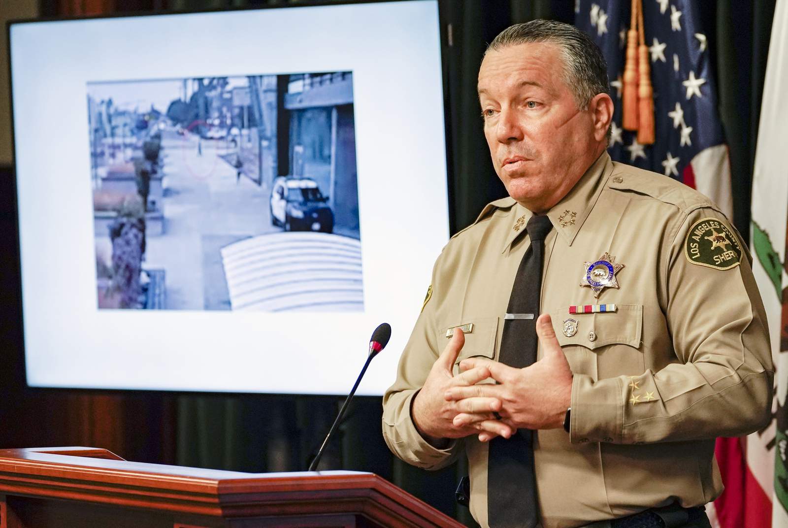 Man charged in shooting of 2 Los Angeles County deputies
