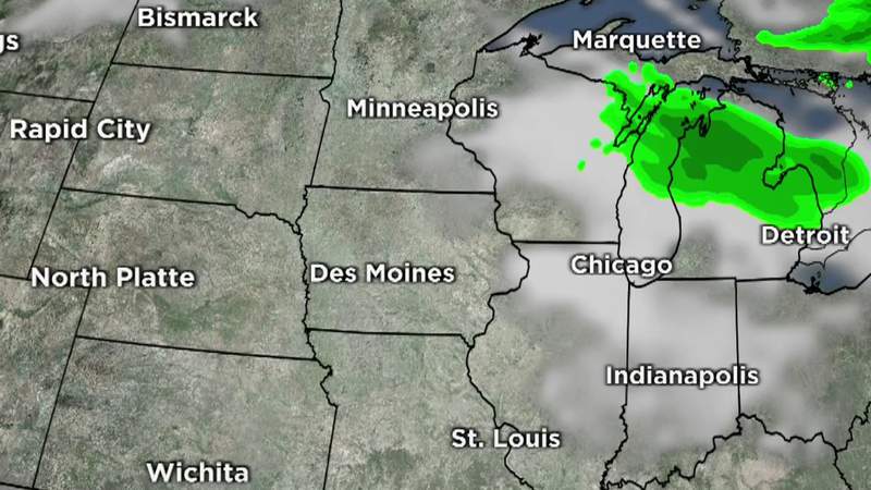Metro Detroit weather: One half clouds, one half sun Saturday