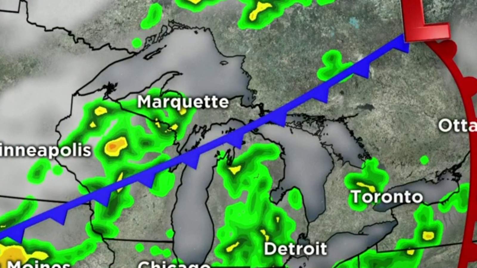 Metro Detroit weather: You can feel the humidity Saturday night, showers and storms Sunday