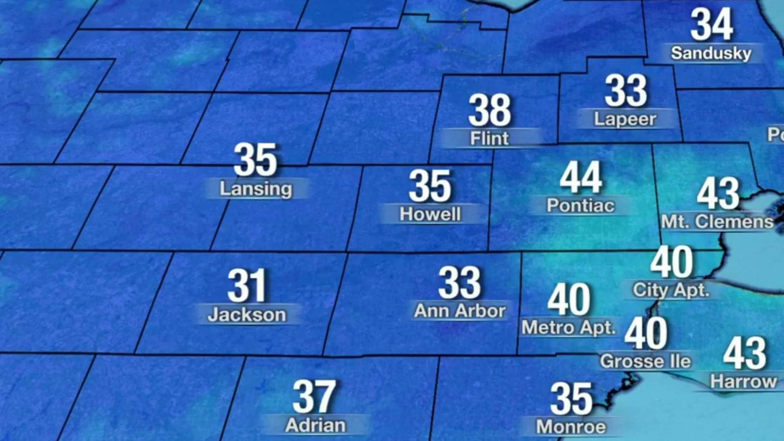 Metro Detroit weather: Chilly Easter morning, warm in the afternoon with sunshine