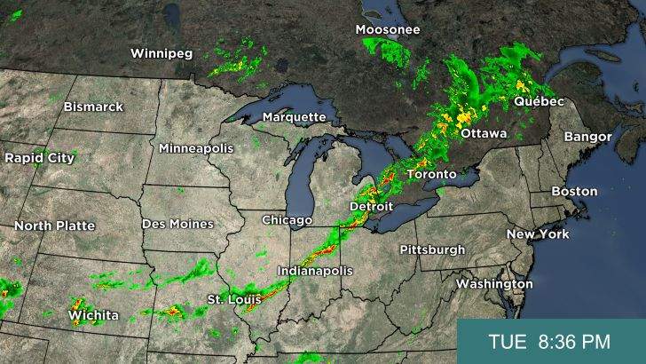 Live weather radar and alerts: Metro Detroit under severe thunderstorm watch