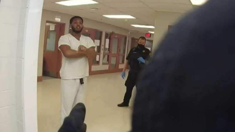 Video: Rep. Jewell Jones loudly argues with police as he’s booked at Livingston County Jail