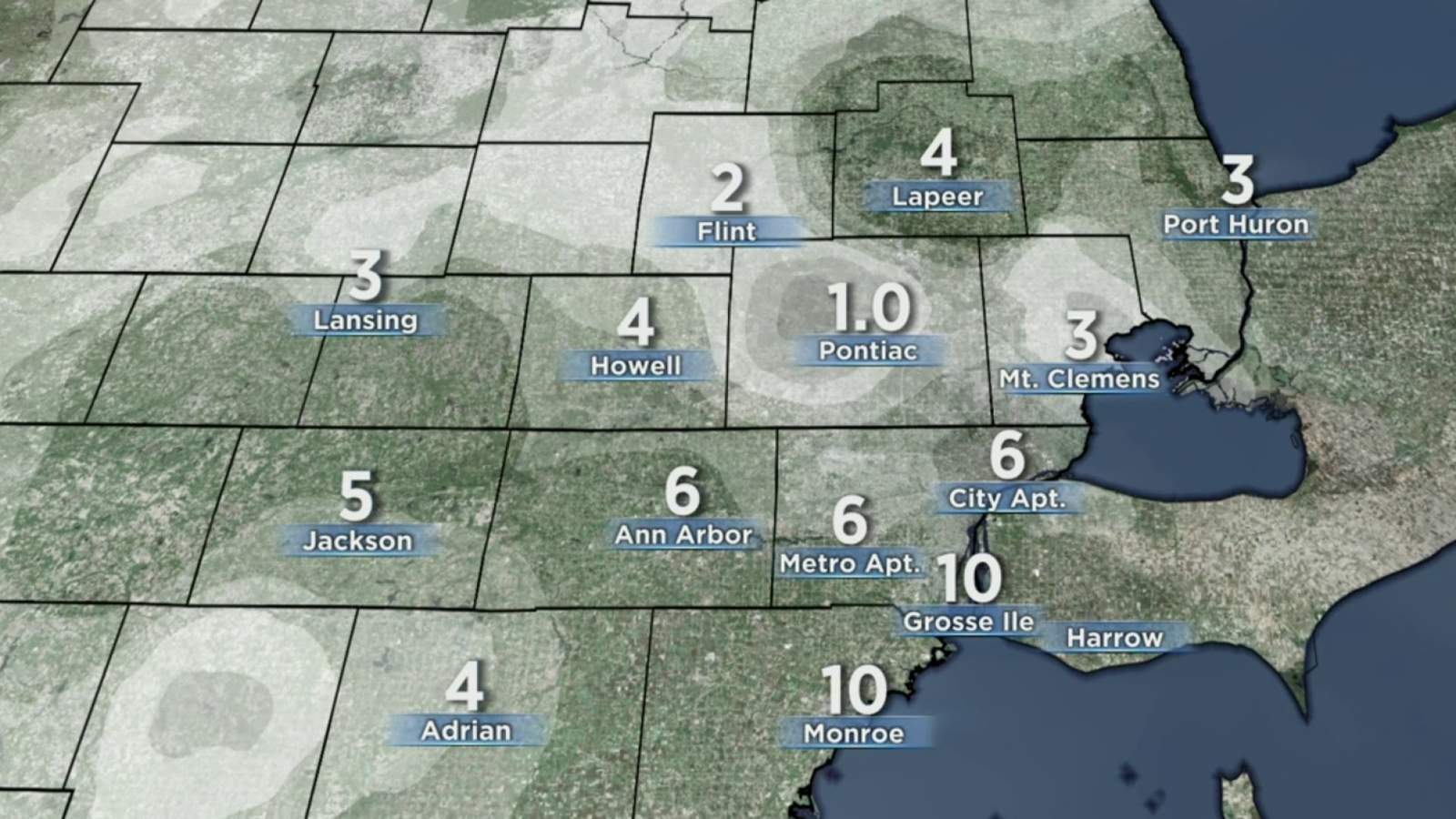 Metro Detroit weather: Scattered showers clear up by Thanksgiving