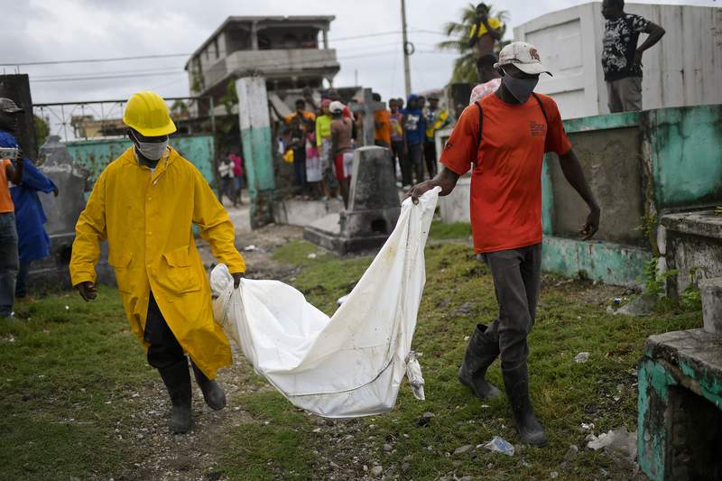 Death toll from Haiti’s weekend earthquake rises to 1,941