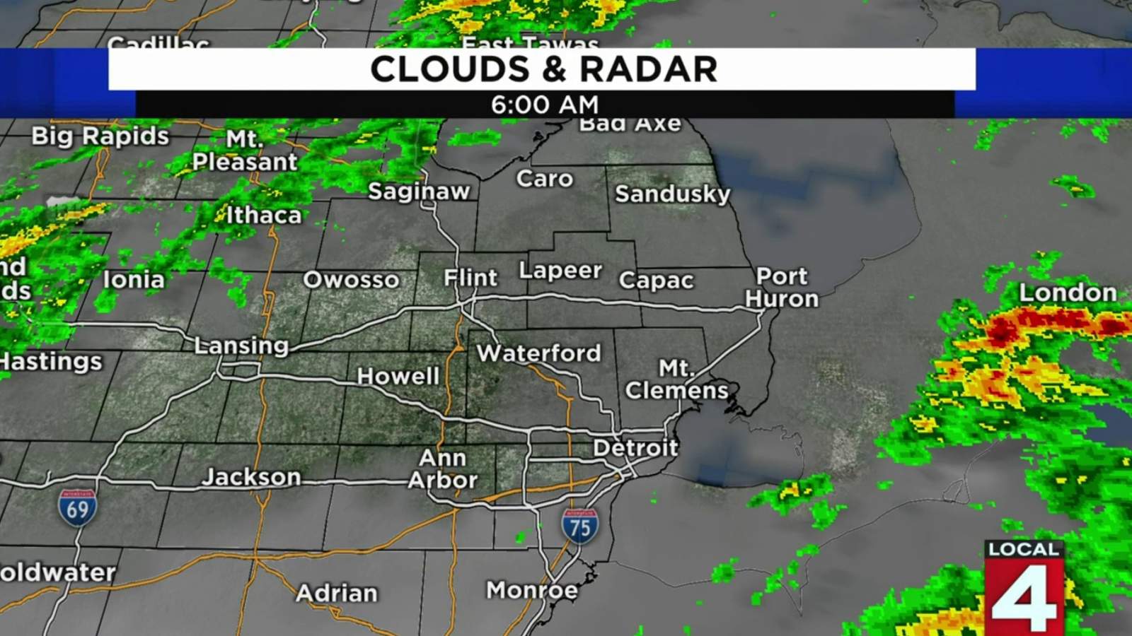 Metro Detroit weather: Showers possible today, holiday weekend outlook