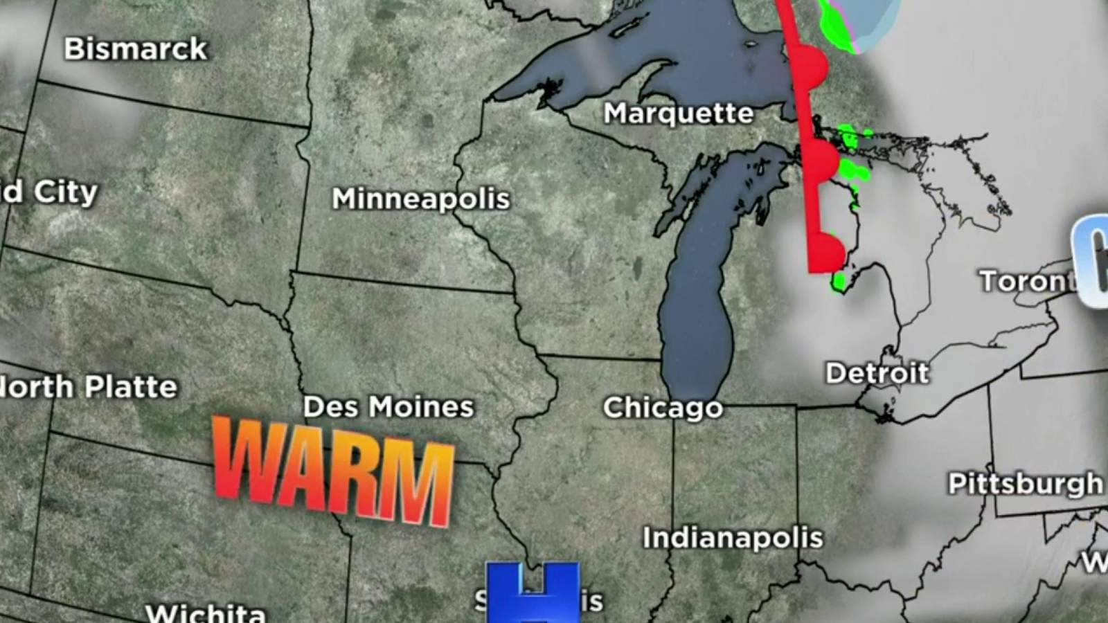 Metro Detroit weather: Not as cold Friday night, but furnaces still needed