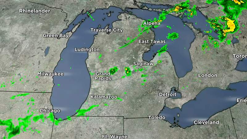 Live weather radar: Tracking more rain in SE Michigan