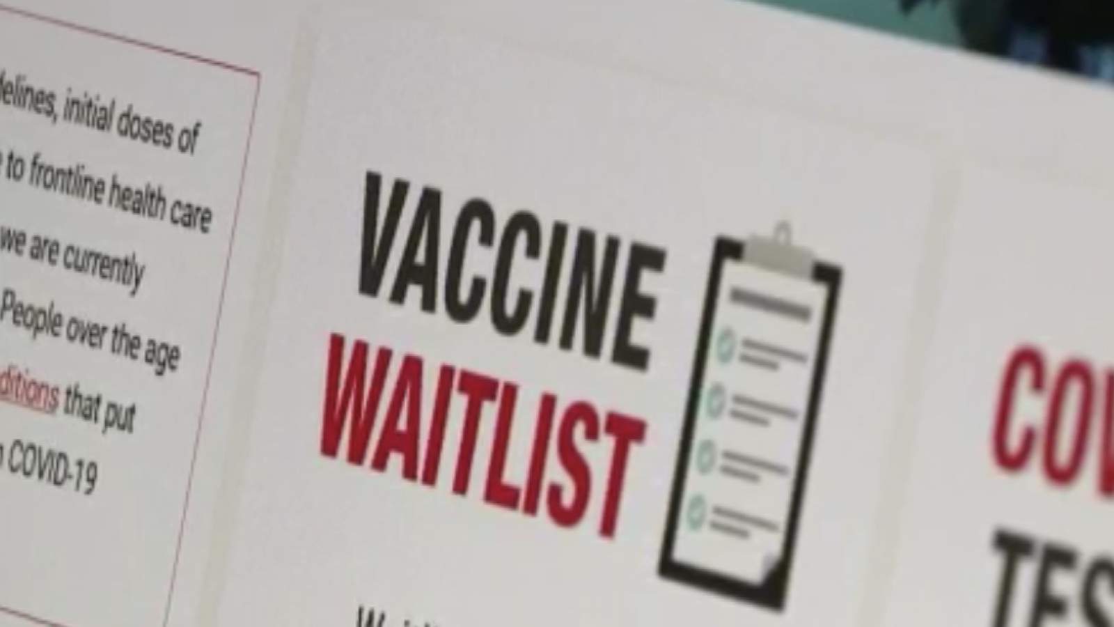 St. Clair County Health Department books 900 COVID-19 vaccine appointments for people 65 and older