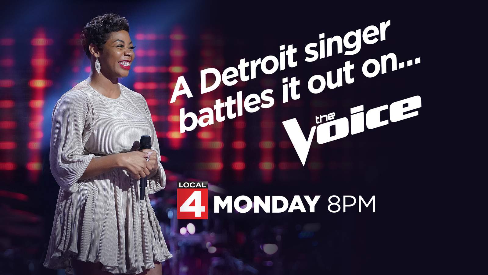 Detroit singer in the Battle Rounds on ‘The Voice’ Monday