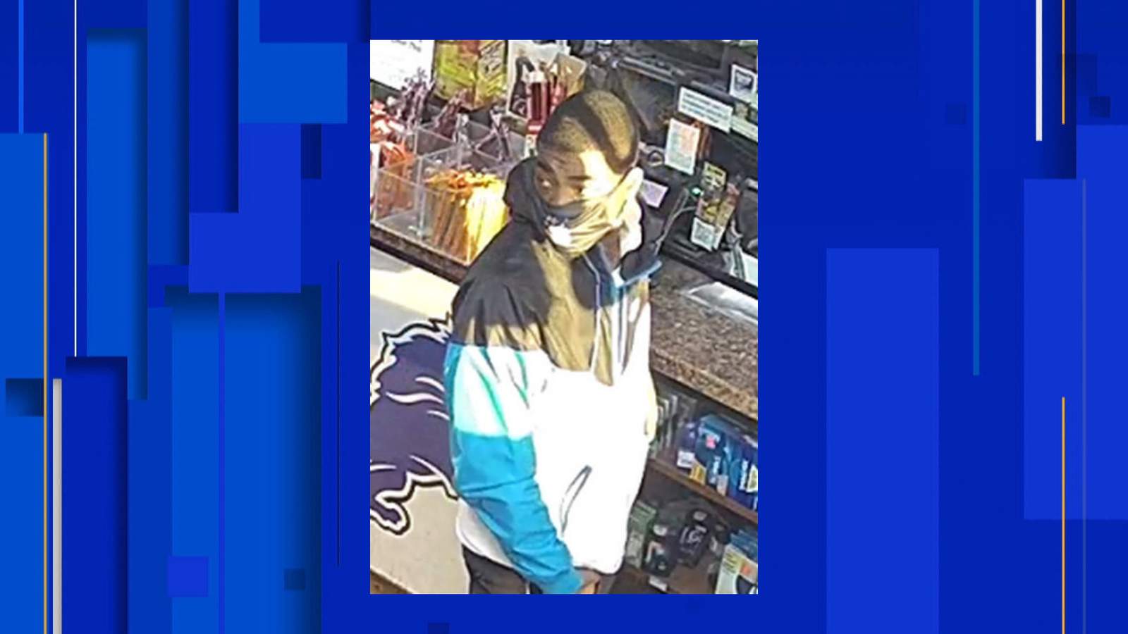 Detroit police seeking man in connection with assault at gas station on Mack Avenue