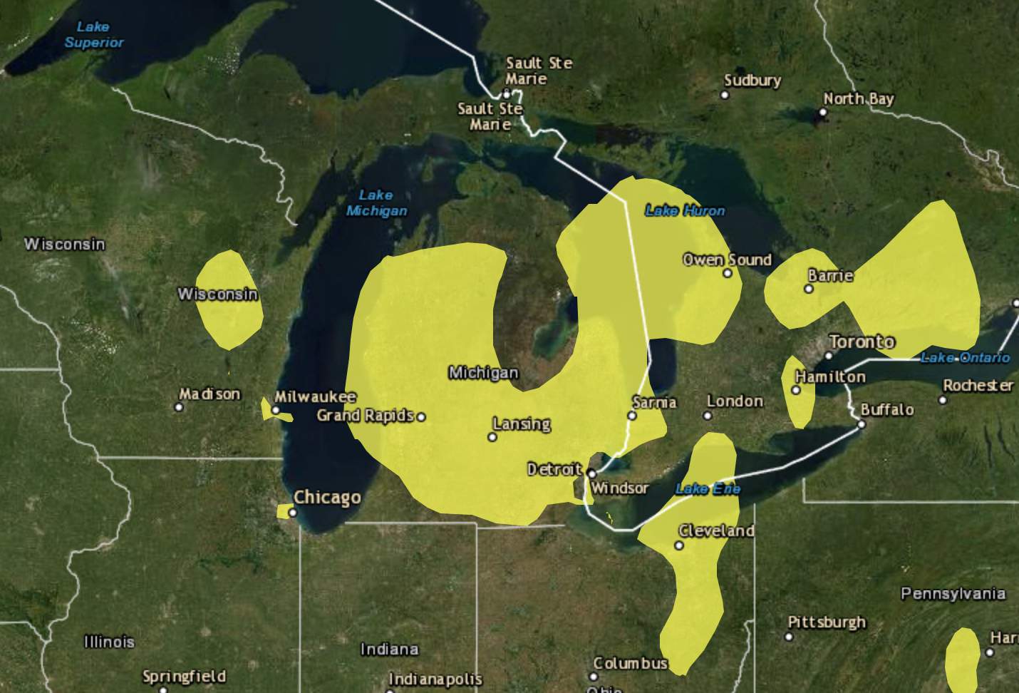 Air quality moderate for much of Michigan today: What this means
