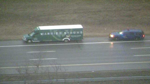 Wayne State bus stolen in Detroit, stopped on I-94 west of Ann Arbor