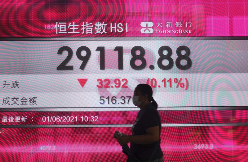 Asian stocks mixed ahead of monthly U.S. jobs report