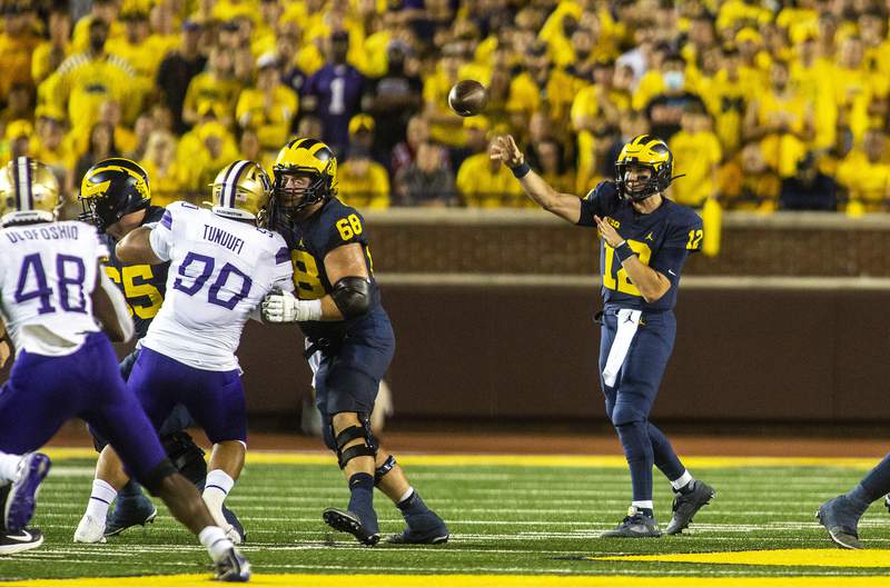 Is Michigan football’s lack of a passing game no big deal or reason to panic?