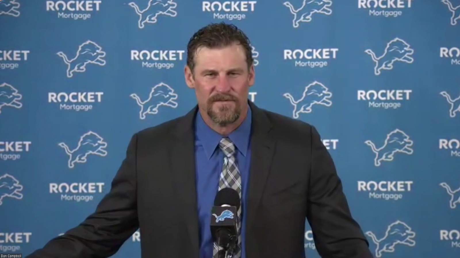 28 takeaways from new Detroit Lions head coach Dan Campbell’s introductory press conference