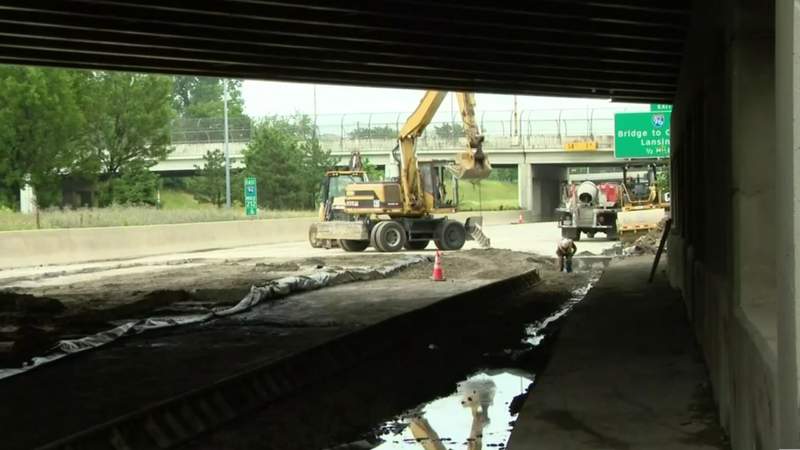 Eastbound lanes of I-94 in Detroit, Dearborn expected to remain closed for at least another week