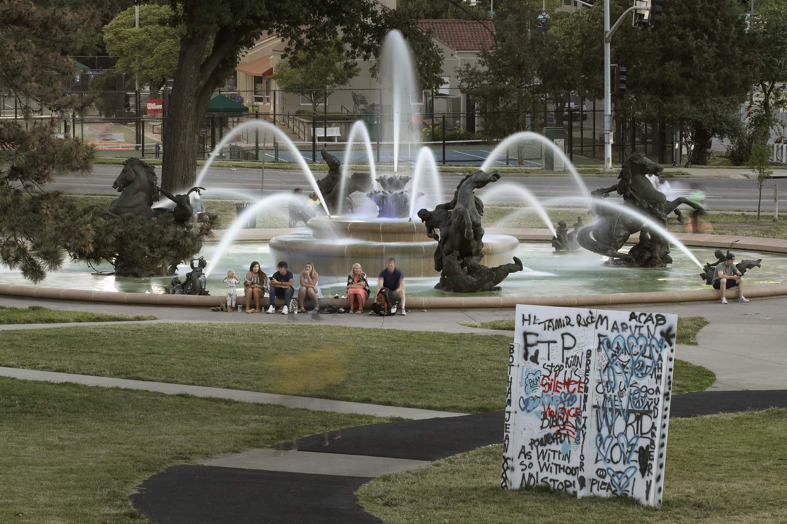 Protests spark move to rename iconic Kansas City fountain