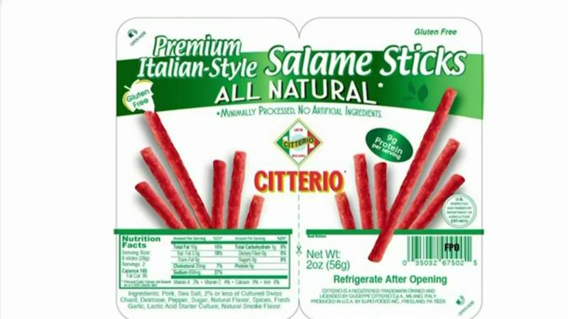 CDC: Salami sticks linked to salmonella outbreak