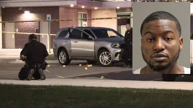 Man charged in child custody exchange shooting in parking lot of Warren police station