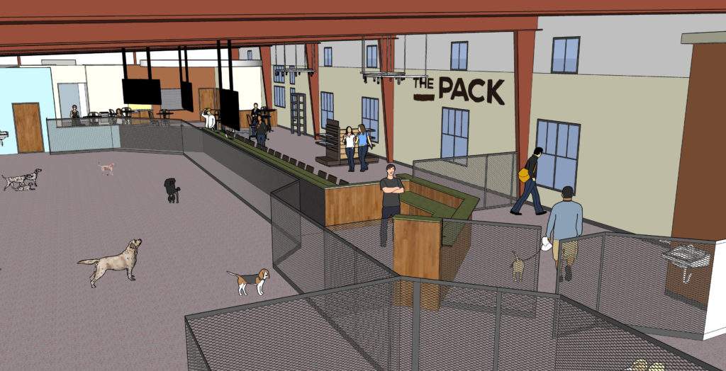 Dog park with drinks for owners in works in West Michigan