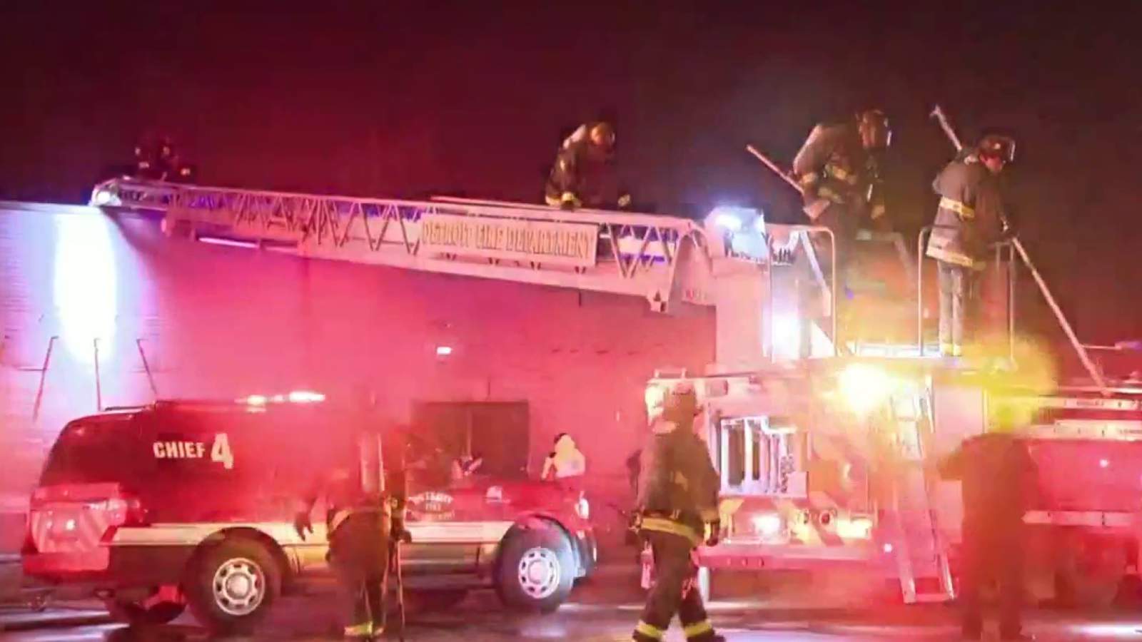 Fire damages building being renovated into jazz club on Detroit’s west side