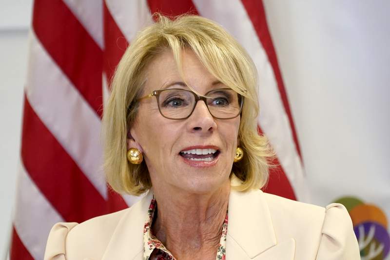 GOP’s DeVos says she will not seek Michigan governorship