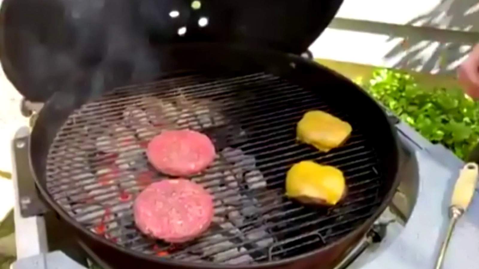 Fired up burgers for the 4th of July