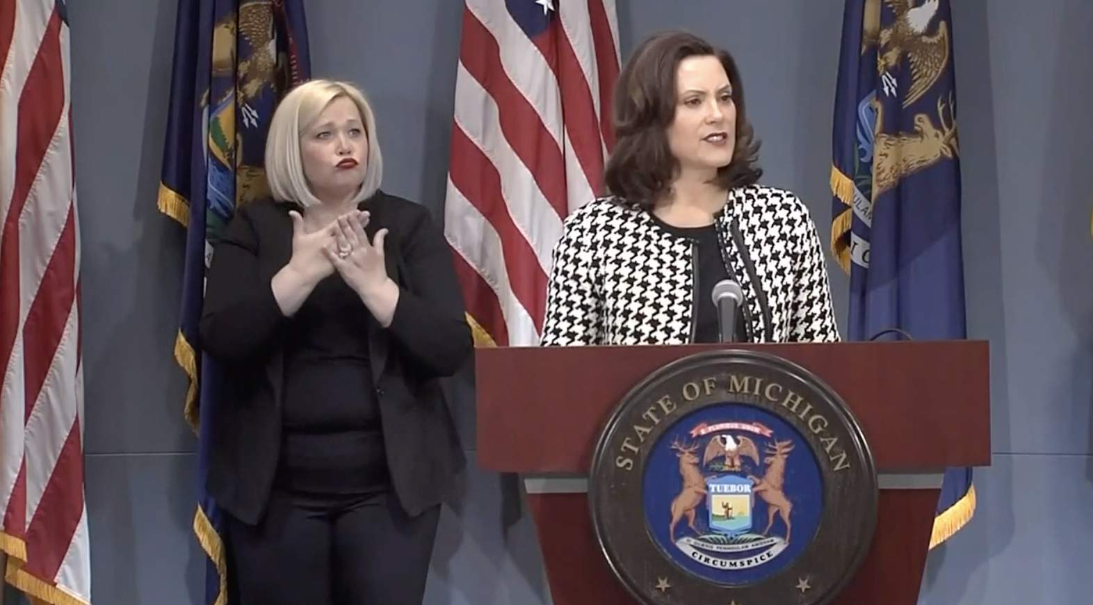Gov. Whitmer points to hopeful signs in Michigan’s COVID-19 fight, says next 10 days are key