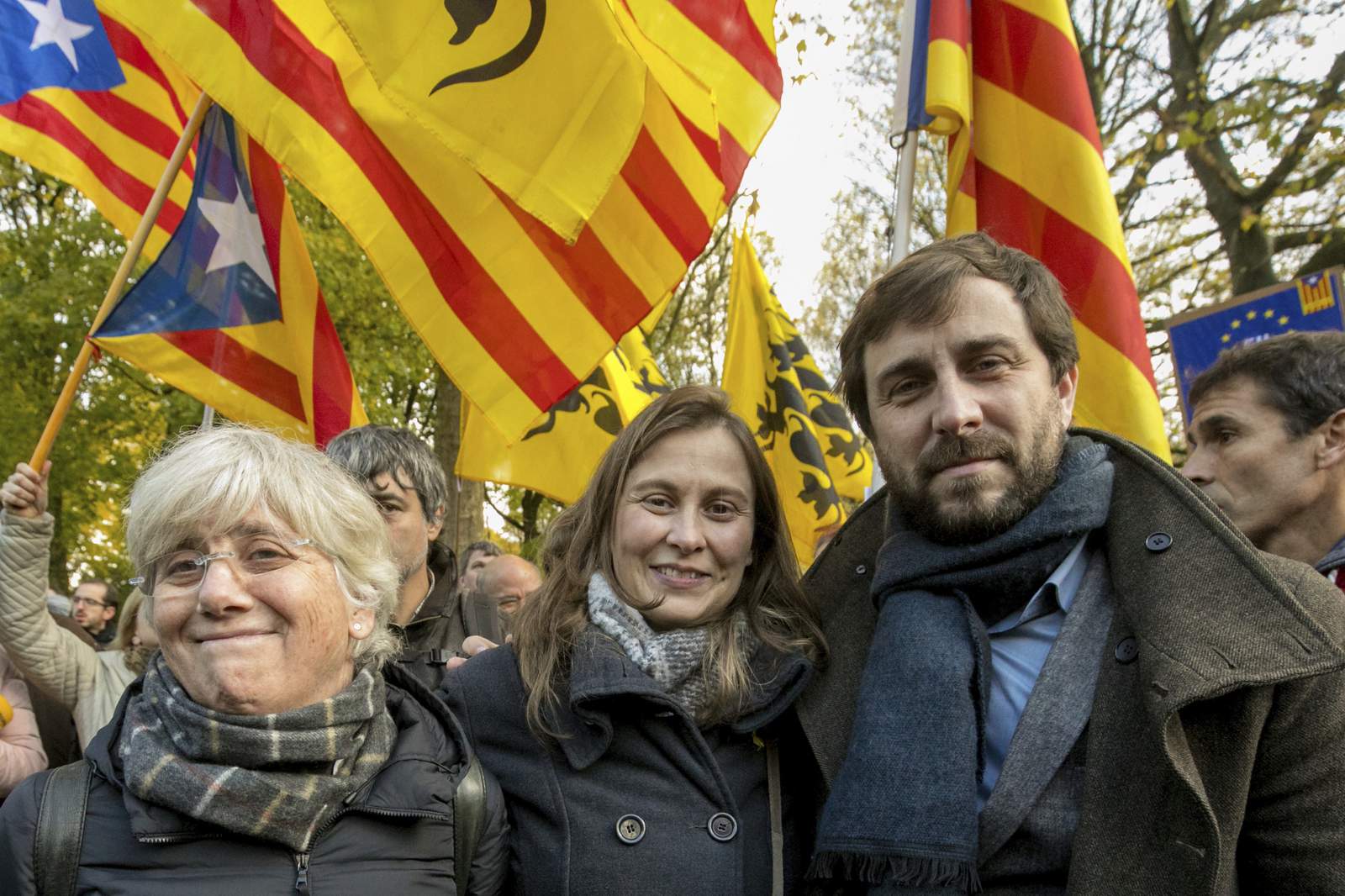 Catalan separatist returns from Belgium to face Spanish law