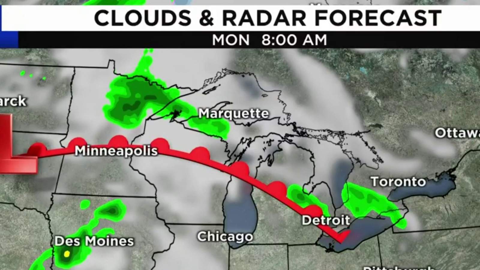 Metro Detroit weather: Winter weather makes way for nicer weekend