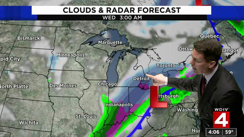 Metro Detroit weather: Accumulating snow, subfreezing temperatures in this week’s forecast