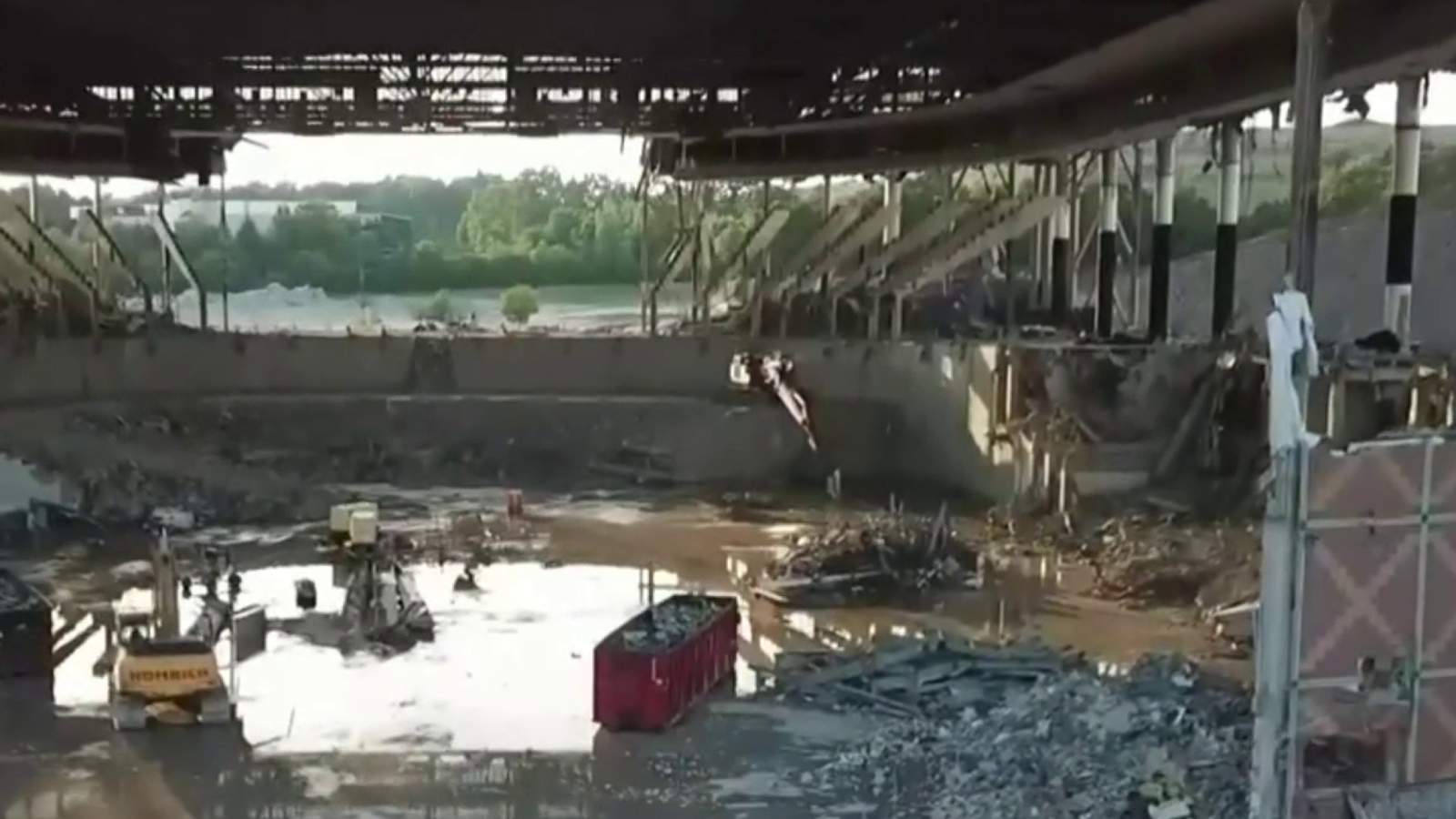 VIDEO: Whats left of the Palace of Auburn Hills