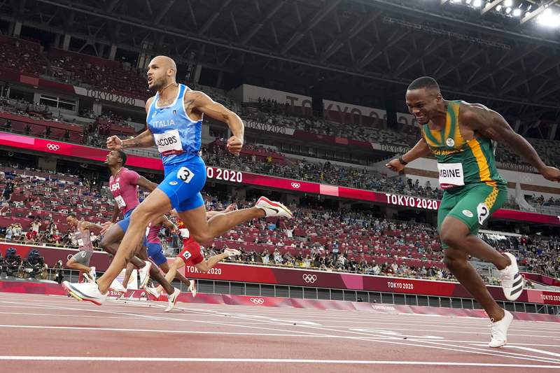 Texas-born Italian sprints from unknown to Bolt’s successor