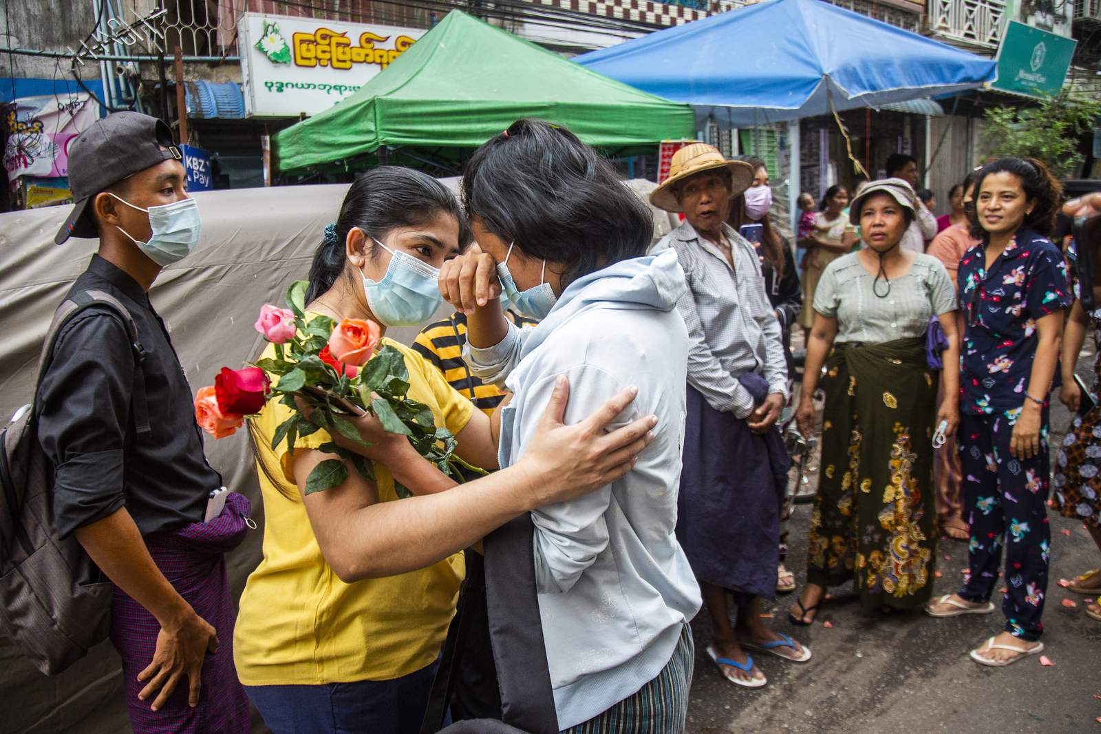 Myanmar protest deaths reach 320 as US, UK, impose sanctions