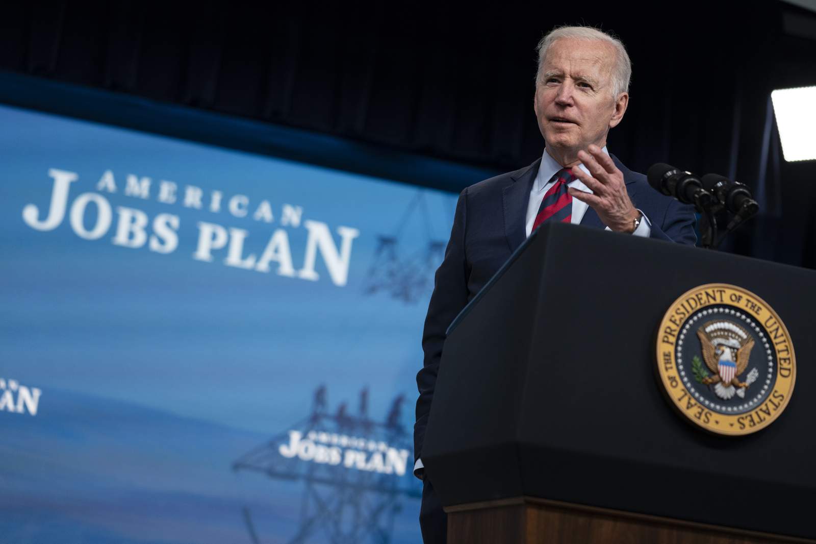 Biden open to compromise on infrastructure, but not inaction