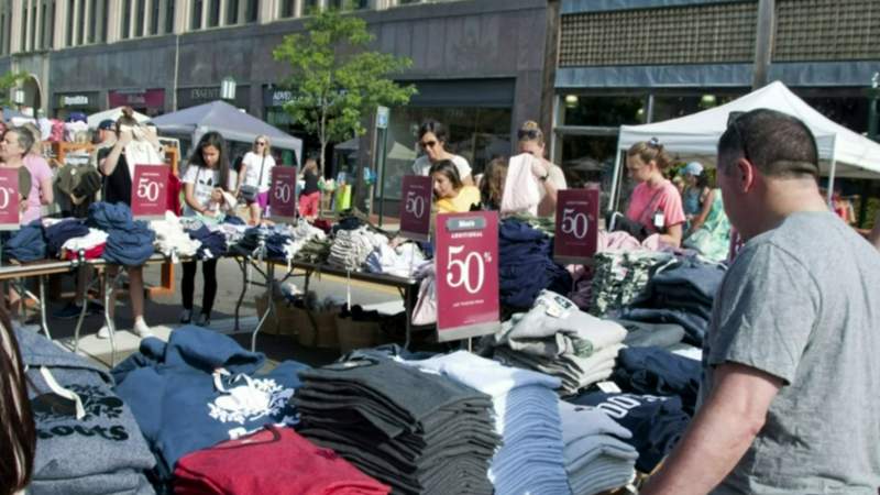 Love a good summer sidewalk sale? This weekend’s event aims to please