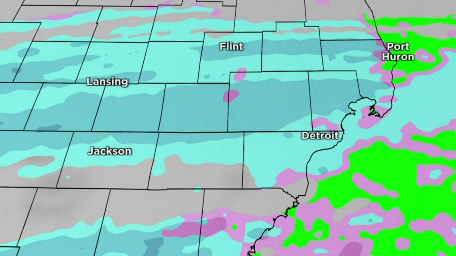 Metro Detroit weather: Snow arriving after midnight, Saturday night