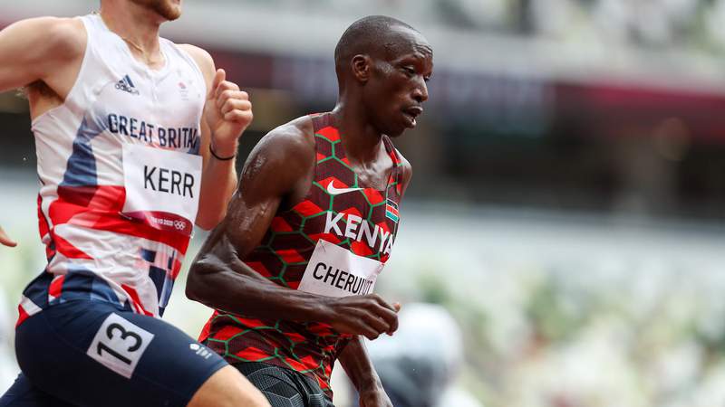 Kenya's Cheruiyot advances to 1,500m semis in quest for gold