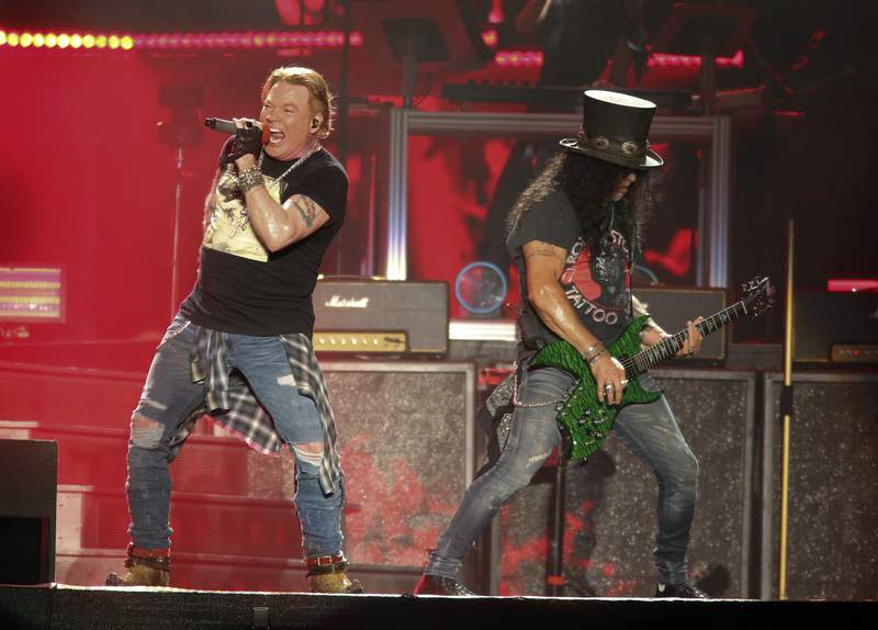 A-list shows returning to Atlantic City with Guns N' Roses