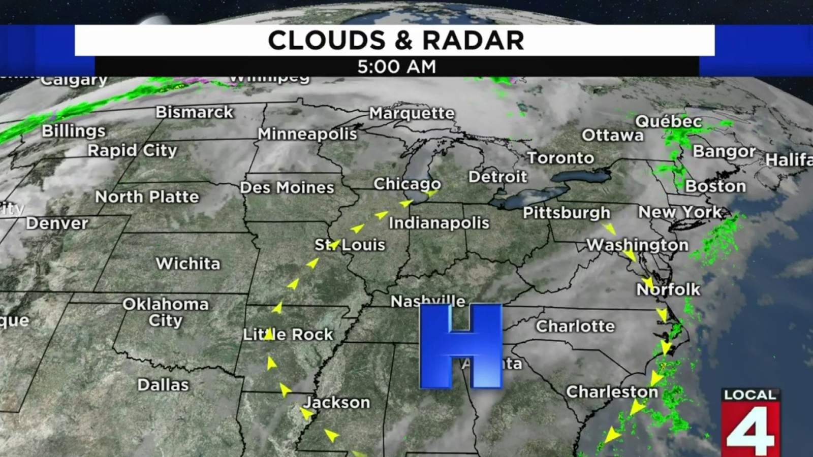 Metro Detroit weather: Tons of sun with highs in the upper 60s