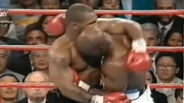 20 Years Ago Mike Tyson Bites Evander Holyfield S Ear In Rematch